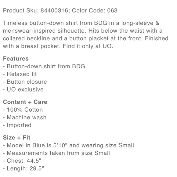 BDG By Urban Outfitters Dad Button Down Plaid NWT - Picture 7 of 7